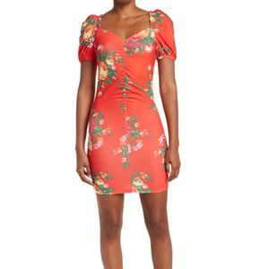 Betsey Johnson Cabbage Rose Printed Dress NWT